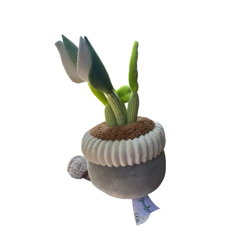 Greenhouse by Russ 12 Inch Plush Stuffed Succulent Plant Toy Calla Lily EUC